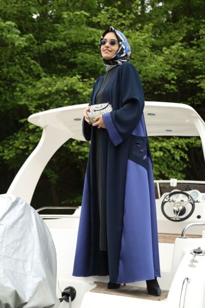 Navy Abaya
