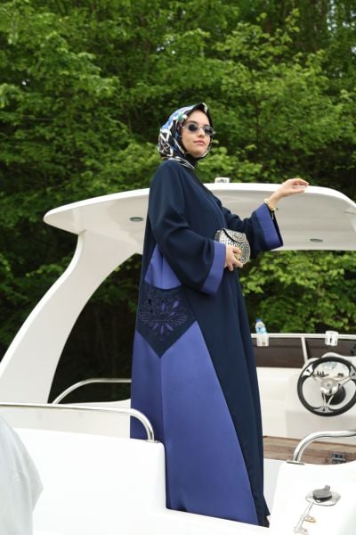 Navy Abaya