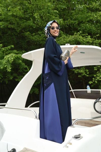 Navy Abaya