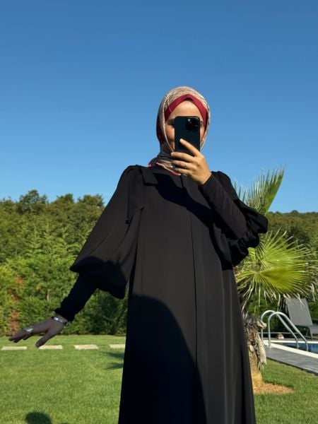 Multicolored Abaya