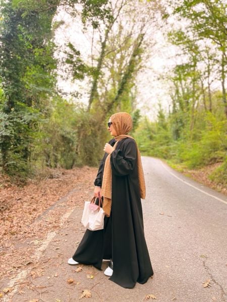 Plain Raglan Abaya