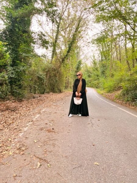 Plain Raglan Abaya