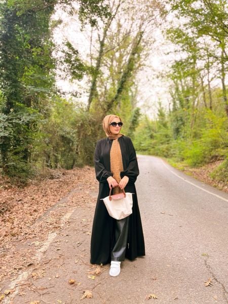 Plain Raglan Abaya