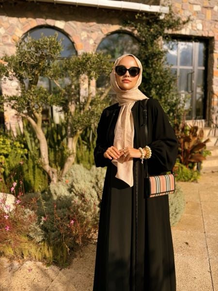 Plain Raglan Abaya