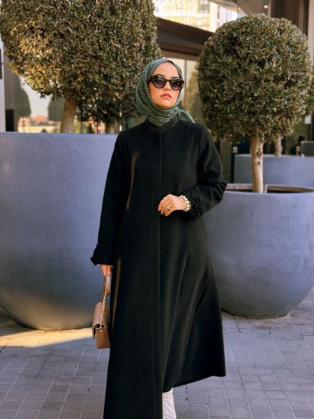Gül Kaşe Manto