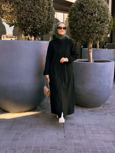 Gül Kaşe Manto