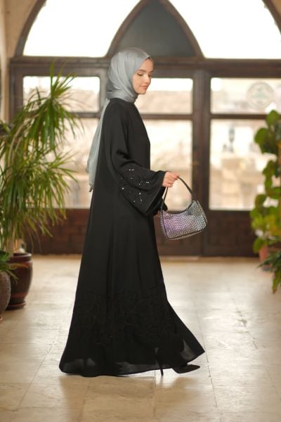Siyah Pul Abaya