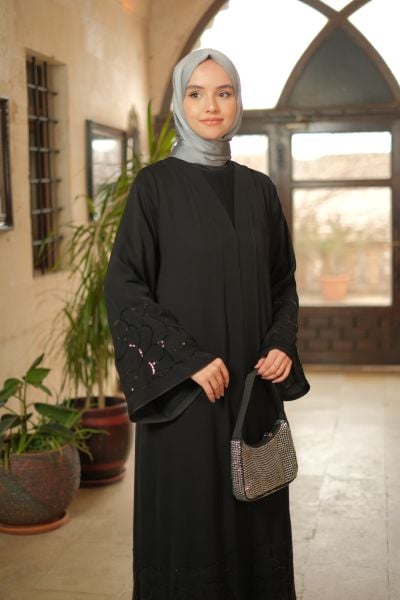 Siyah Pul Abaya