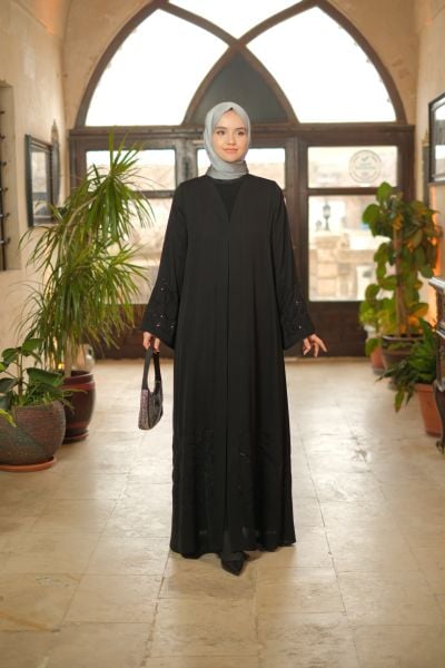 Siyah Pul Abaya